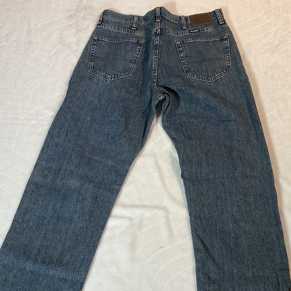 Classic Men's Blue Denim Jeans
